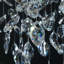 Lustre linéaire en cristal 39 po-1806265955