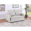 Causeuse-lit en velours de 55,5 po Perseo