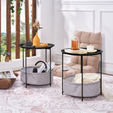 Ensemble de tables de bout Jarrion