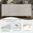 Multi-Functional Storage Cabinet,Four-Door Sideboard With Unique Texture,Adjustable Shelves, Suitable For Study, Entryway And Living Room(White)