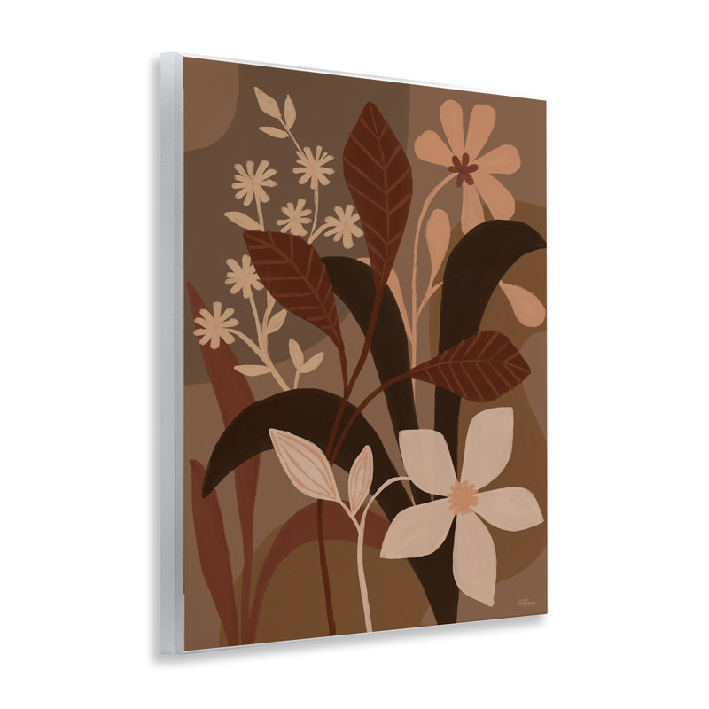 Art mural Boho Plant Layers par Cat Thurman Designs