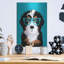 «Bernese Mountain Blue» par Debbie Gray-1057247968
