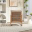 Fauteuil oscillant rembourré