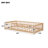 Giezi Kids Twin Floor Platform Bed with Fence-1658144478-1610654532