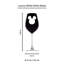 Verre à vin JoyJolt Disney Luxury Mickey Mouse