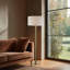 Lampe sur pied à tube 1 lumière Laz-1013964411