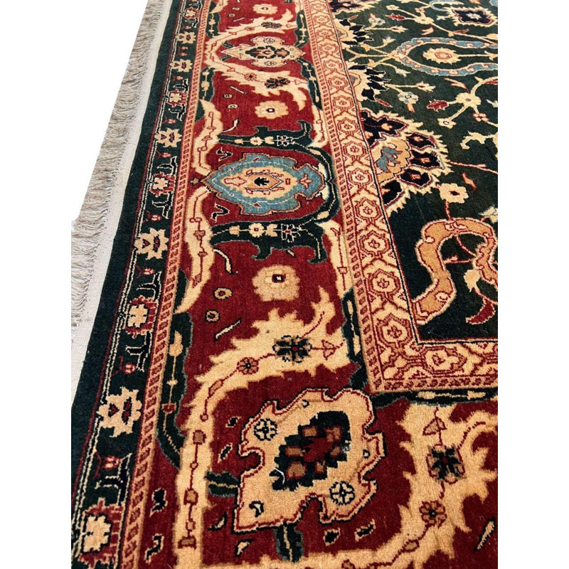 Oriental Area Rug in Green