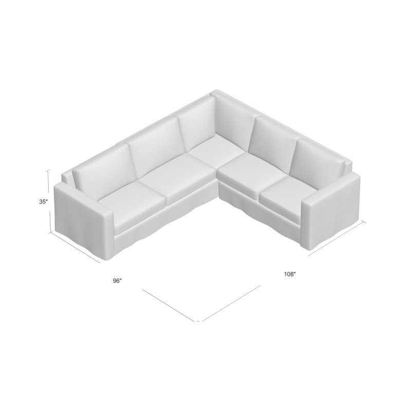 Bewley Upholstered L-Shaped Sectional, Dark Brown, Bella Toast Performance Velvet, Right Hand Facing