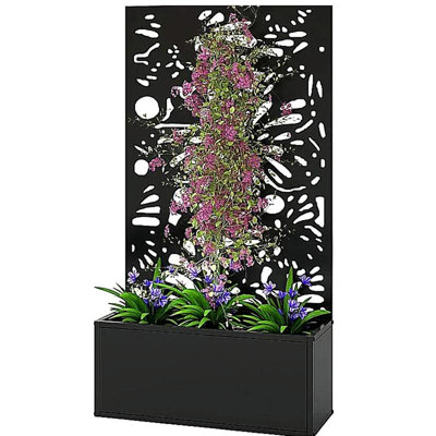 Stylish Plant Bed, Freestanding or Wall Mounted Plant Bed