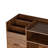 Brown Versatile Cabinet For Record With Adjustable Shelves