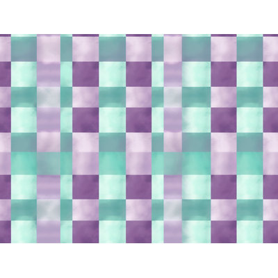 Édredon à carreaux