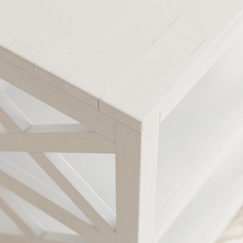 Bibliothèque standard en bois massif H 30 "x l 30" Aliz