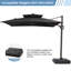 Herrell 11' x 9' Rectangular Cantilever Umbrella without Weighted Base-260445172
