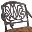 Chaise de terrasse avec coussin Yates-16543733
