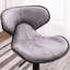 2 po gris, base avec siège pivotant, siège rembourré confortable, l 17,55 po x P 21,36 po x H 34,5 à 42,5 po-996347662