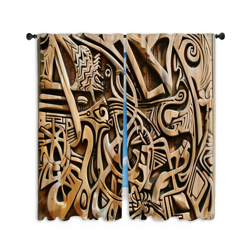 Paire de rideaux obscurcissant Starlina, L 20 po x L 54 po