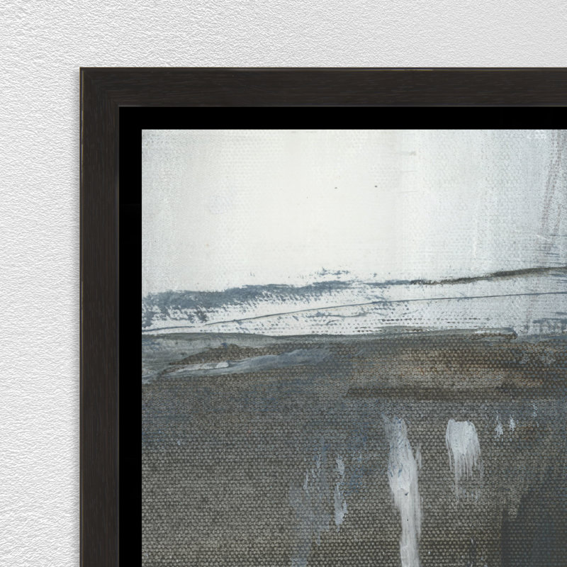«Paint It Black» par Jacob Lincoln, art mural encadré, Image au gel brossé