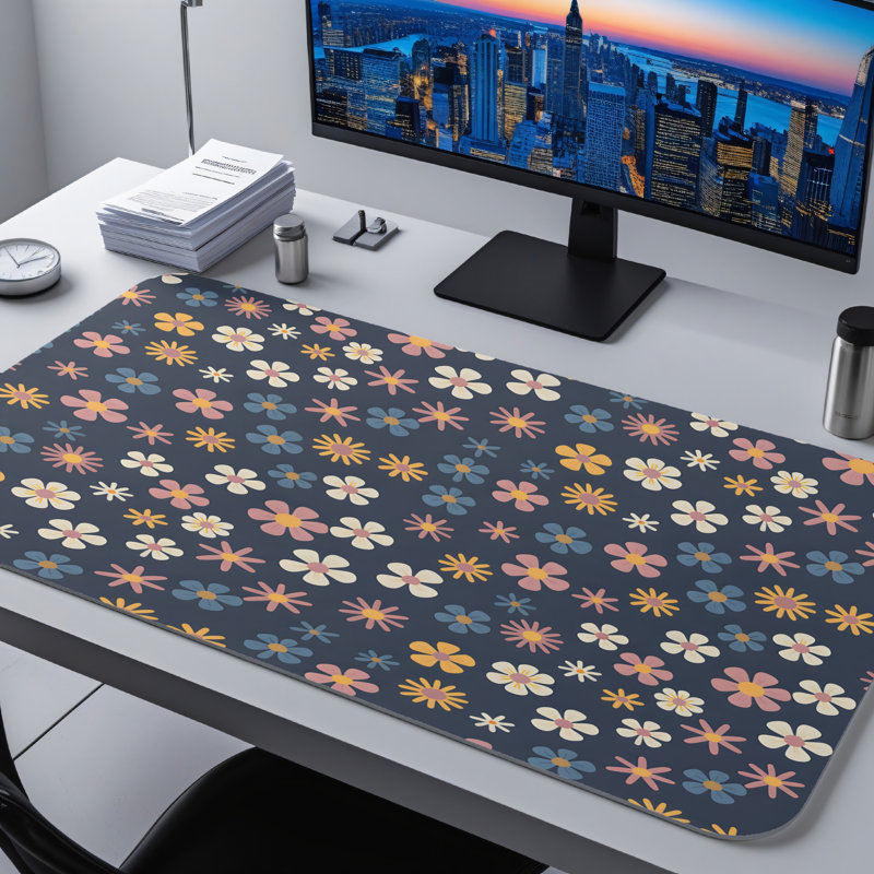 Polyester Desk Pad, 23.6x13.8