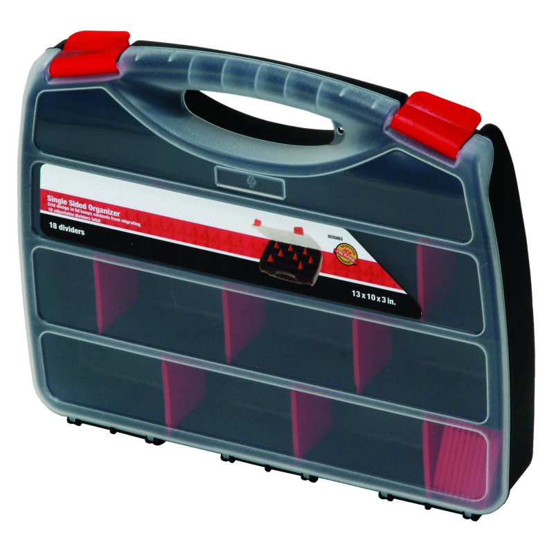 Bac de rangement en plastique