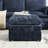 Drago 29'' W Square Upholstered Modern Ottoman-1961306187