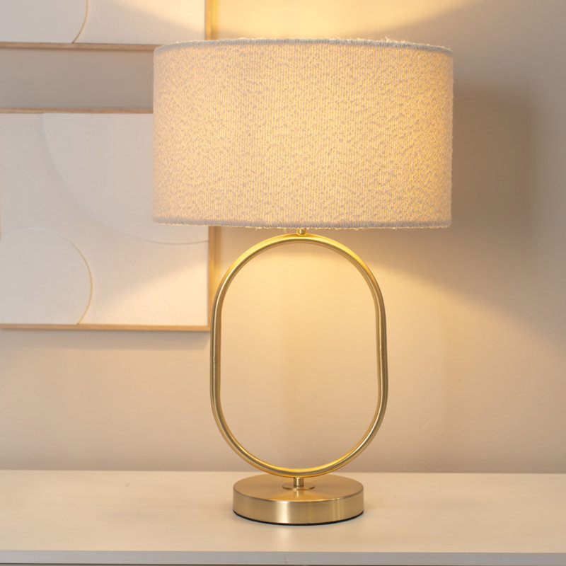 Alechandre Metal Table Lamp, Yes