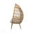 SERINA TEARDROP CHAIR, Elegant Woven Wicker Design For Maximum Comfort And Modern Aesthetic