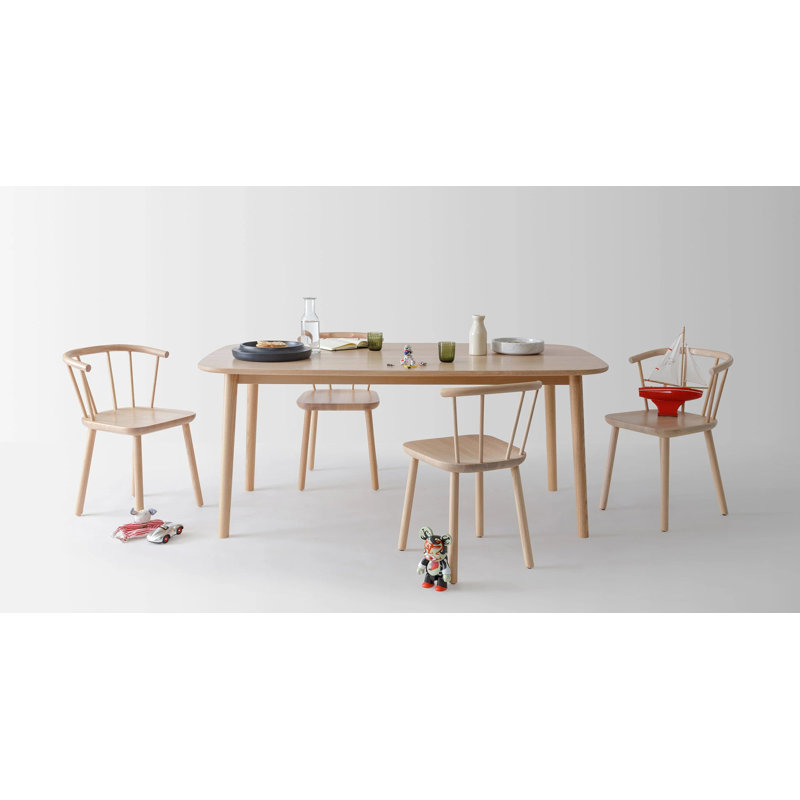 Studio Solid Wood Arm Chair, Oak Nature