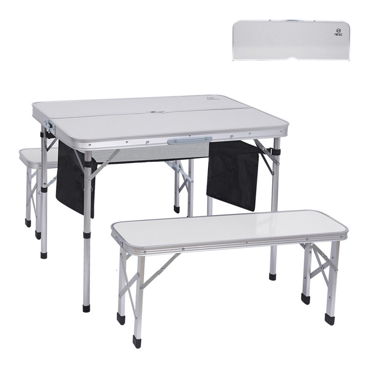 Paulmino 4 - Person Patio Dining Set with Rectangular Table