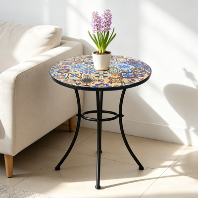 27 pouces bureau coloré table décontractée balcon table d'appoint table de jardin décoration de la maison
