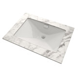 Lloyd® Vitreous China Rectangular Undermount Bathroom Sink with Overflow