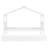 Twin House Bed With Trundle & Solid Wood Frame-940067382-940067380