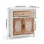 Armoire de rangement en bois avec tiroir et 2 portes Farmhouse