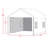 Enclosure Kit With Windows For The Maxap Canopy 10 X 20 Ft.