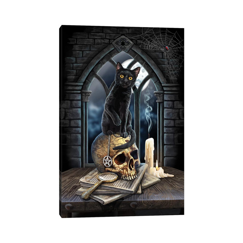" Spirits Of Salem " by Lisa Parker, 12" H x 8" W x 0.75" D
