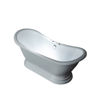 69'' x 29.5'' Soaking Acrylic Bathtub