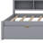 Wooden Daybed With Drawers,Storage Shelf And USB Charging Ports-106691860-106691864