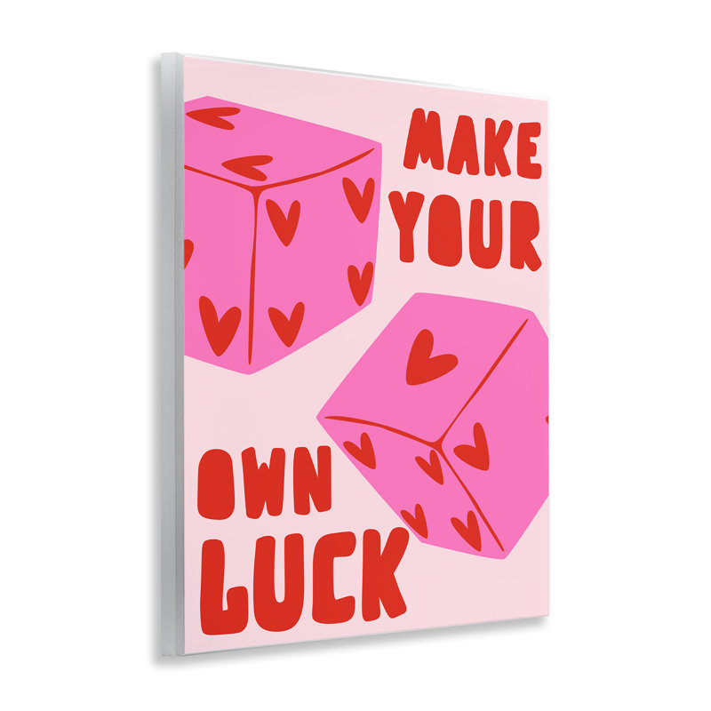 «Make Your Own Luck», art mural par House of Lulu
