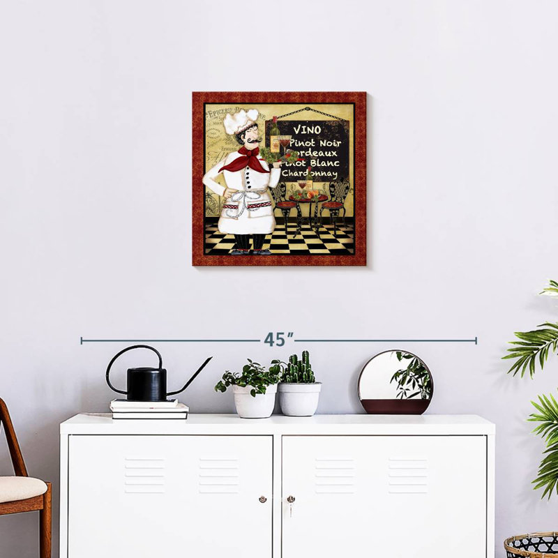 Yarlin Bistro Chef, 20" H x 20" W