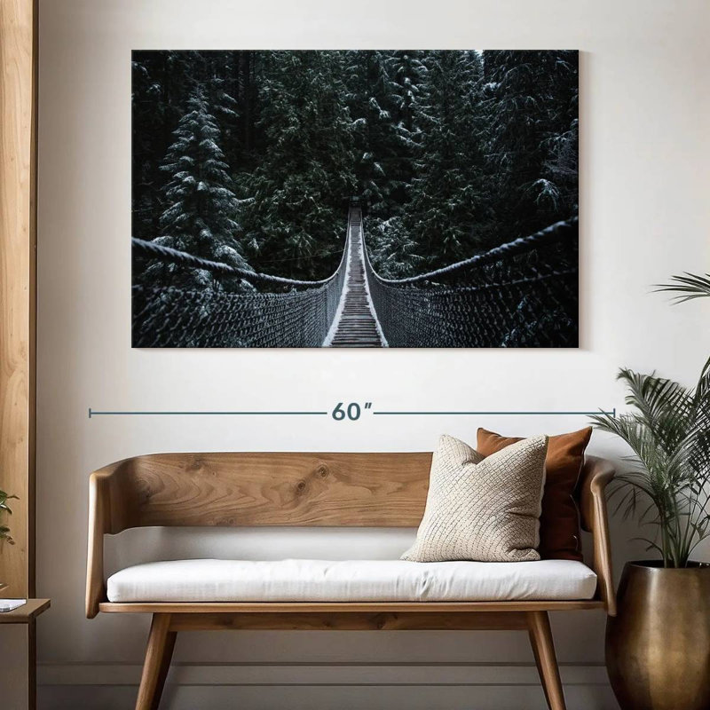 Lilie Vancouver Winter Wonderland Bridge, H 34 po x l 51 po