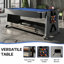 79''x44'' 4-in-1 Multi-Function Pool Table