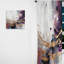 «Bold Circles And Marble Fusion IV» - Rideau en marbre abstrait - Velours obscurcissant - 1 panneau-107581393