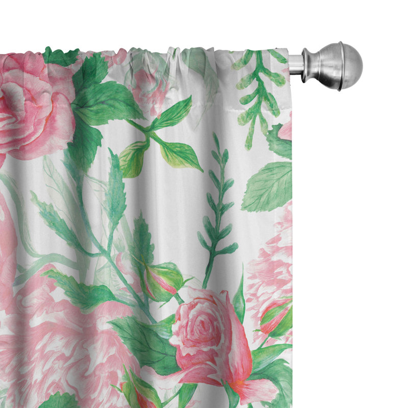 Dirden Semi Sheer Curtain Pair