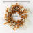 24" Artificial Mixed Foliage Fall Wreath, Brown