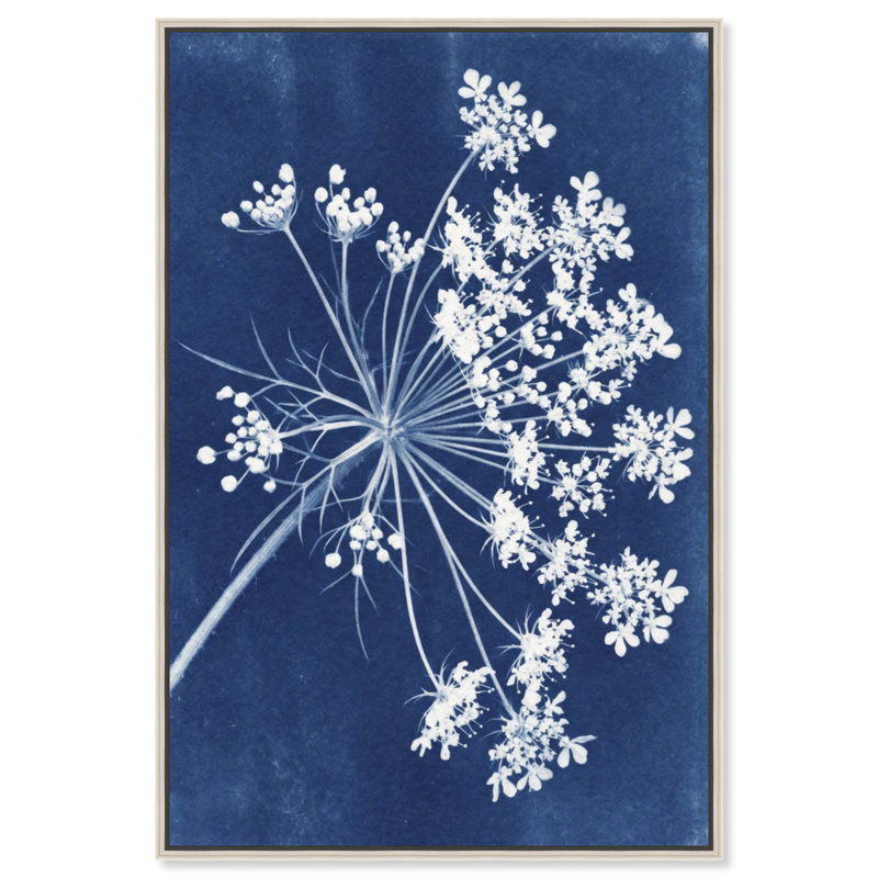 Queen Lace Print by Oliver Gal, 17"H x 25"W, Silver Floater Frame