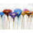 Colorful Flowers Braided Polyester Placemats - Set of 4
