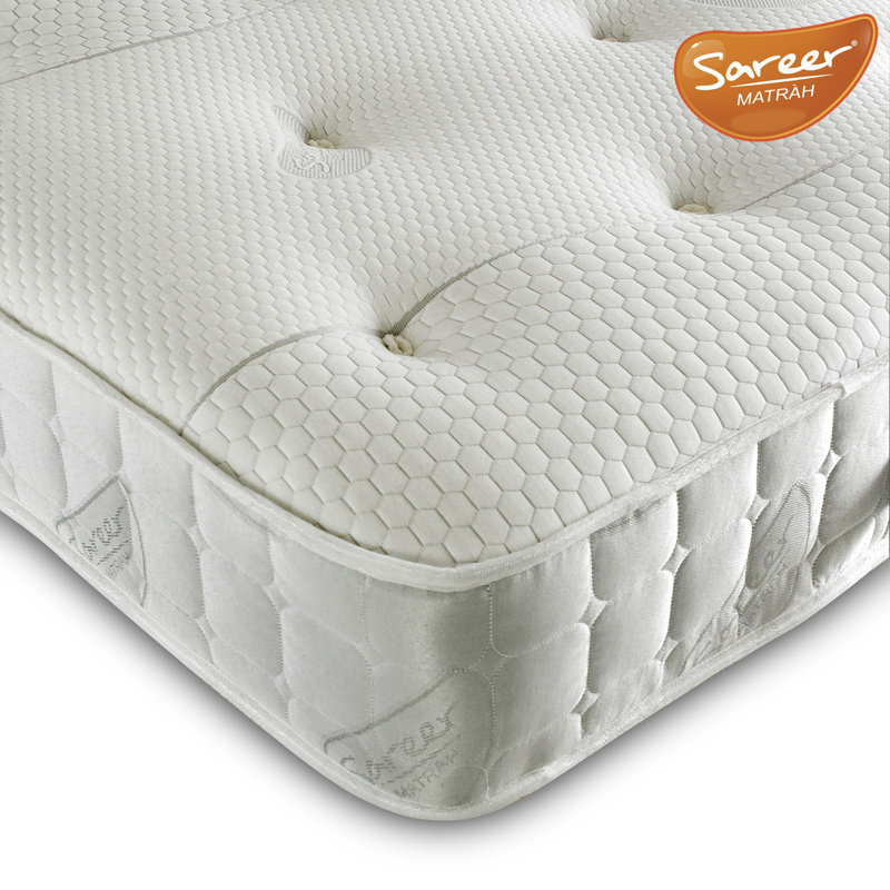 Sareer Premium Memory Open Coil Mattress, Small Single (2'6)