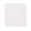 Table en forme de C Cape Coral Alu - blanc-762297478