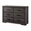 Commode double 6 tiroirs Camile