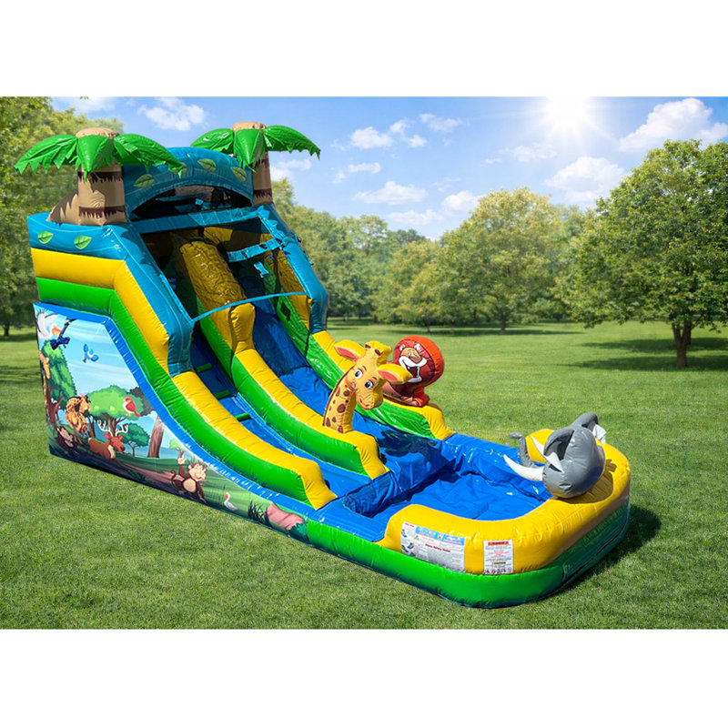 Glissoire gonflable 9 'x 20' avec soufflerie