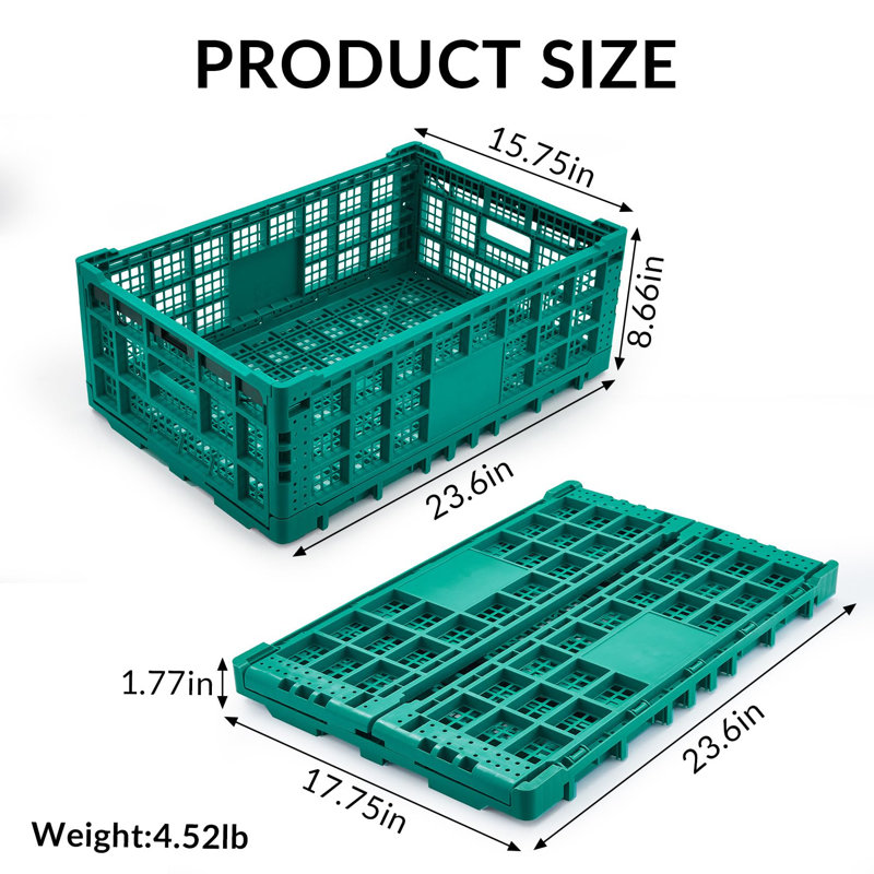 17 Stories Plastic Decorative Basket